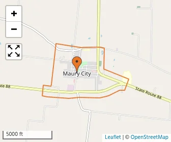 Area schools map